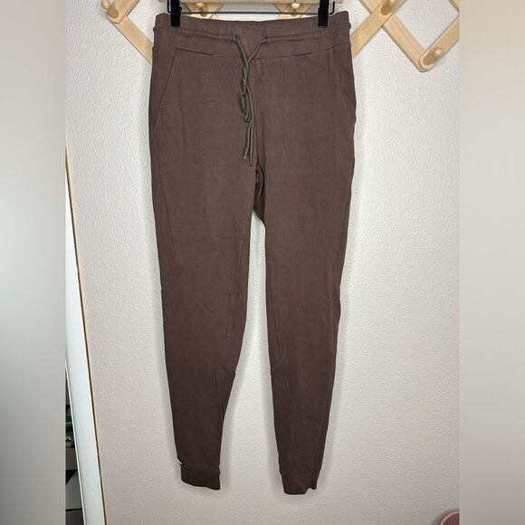 Alphalete Brown Sweat Pants Sz M - Picture 1 of 7